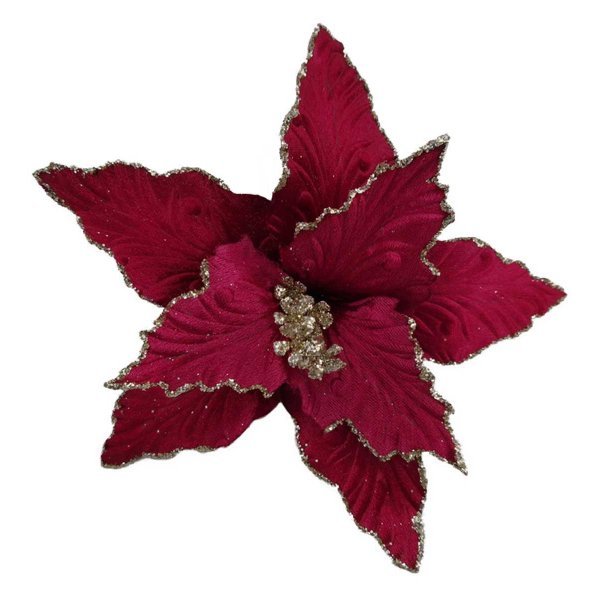 Χριστουγεννιάτικο Λουλούδι Αλεξανδρινό, Φούξια (25cm)
